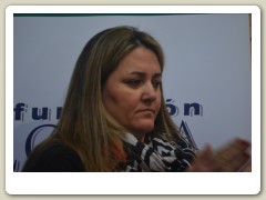 La Presidente de la Junta Departamental de Lavalleja, Andrea Aviaga